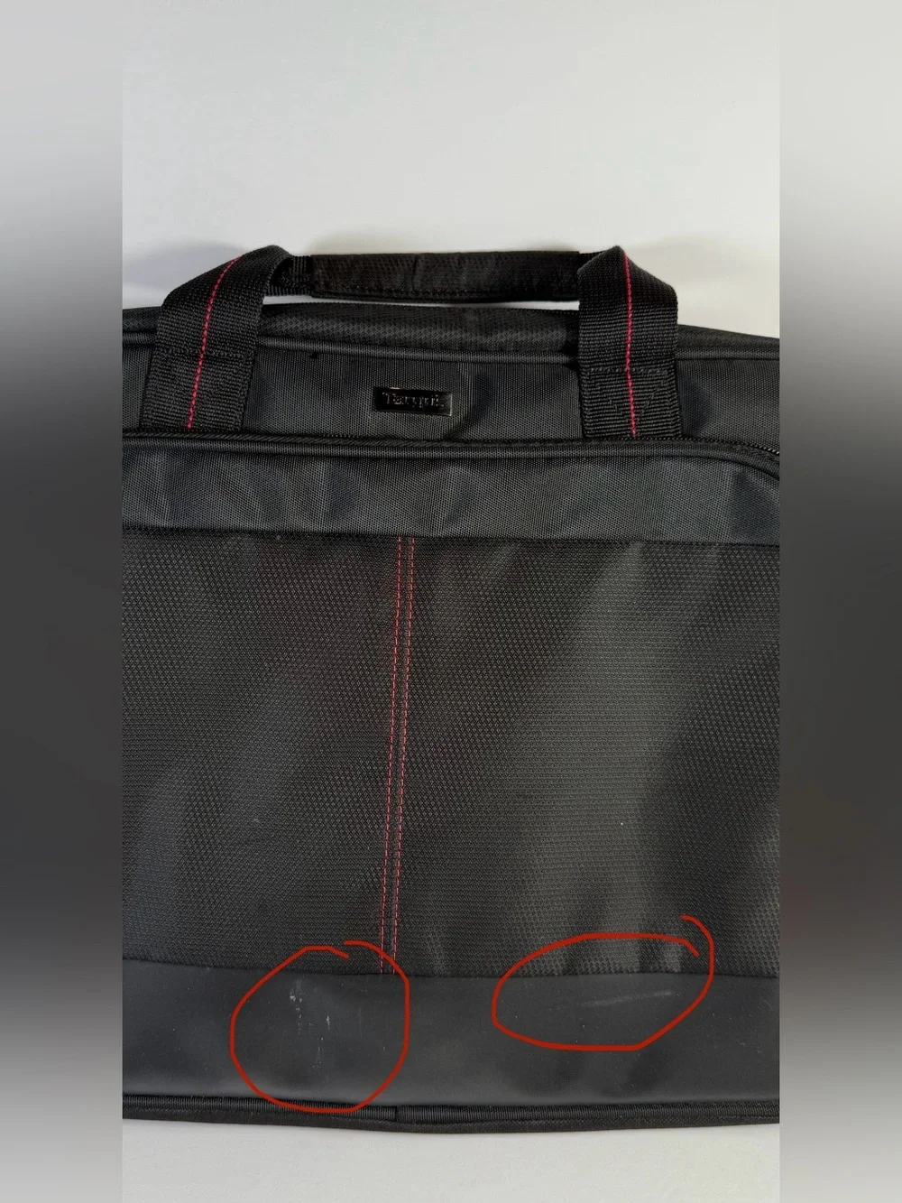Targus Black Laptop Briefcase 15 16 Inch Computer Bag Business Travel Case